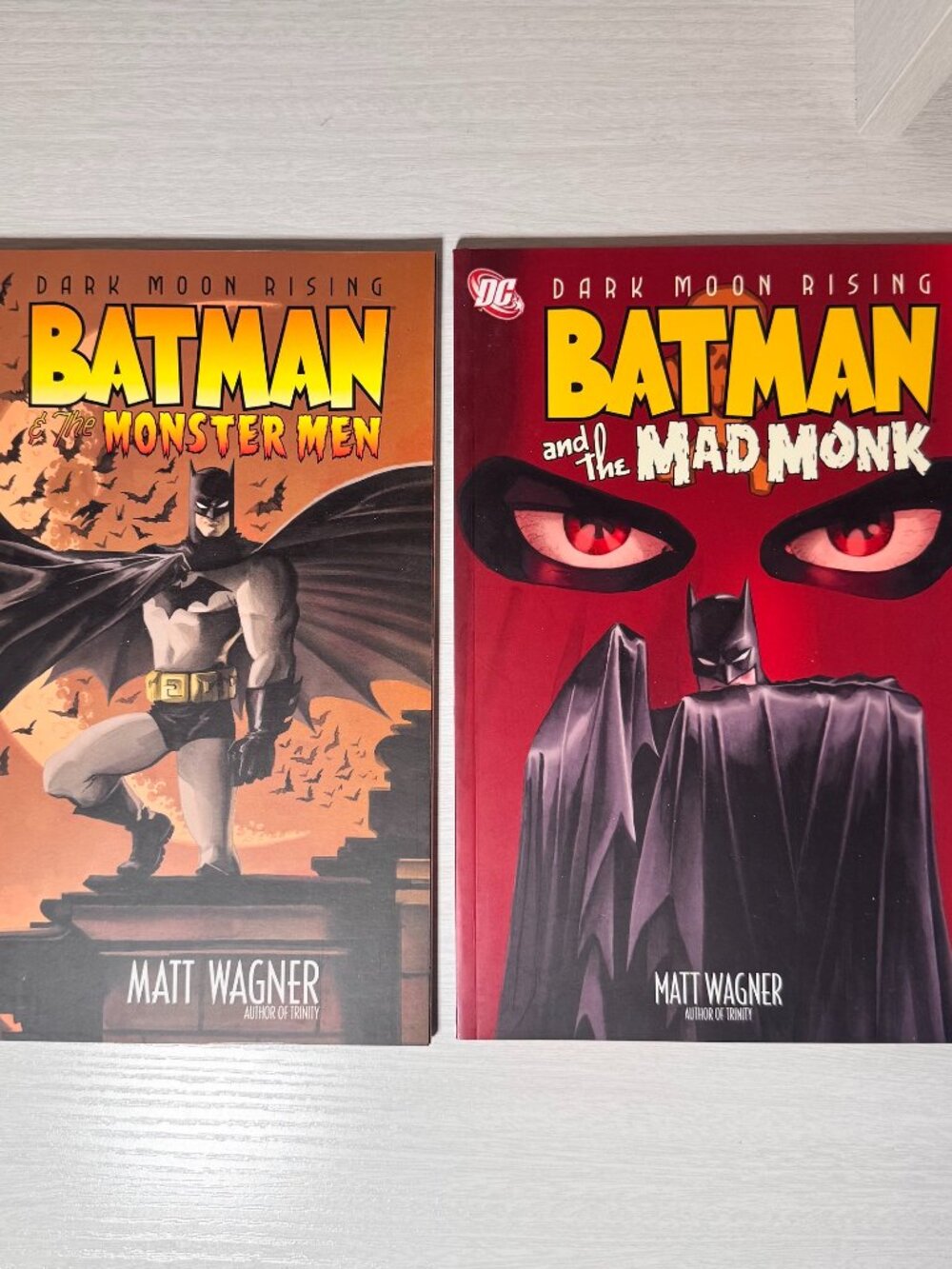 Dark Moon Rising Vol 1 + 2 Batman and the Mad Monk & Batman and the Monster Men